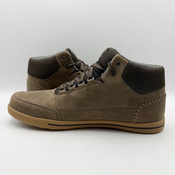 Forsake Mens Phil Mid Sneaker Boot US 14 EU 47 Brown Gray Waterproof NIB - Picture 7 of 12